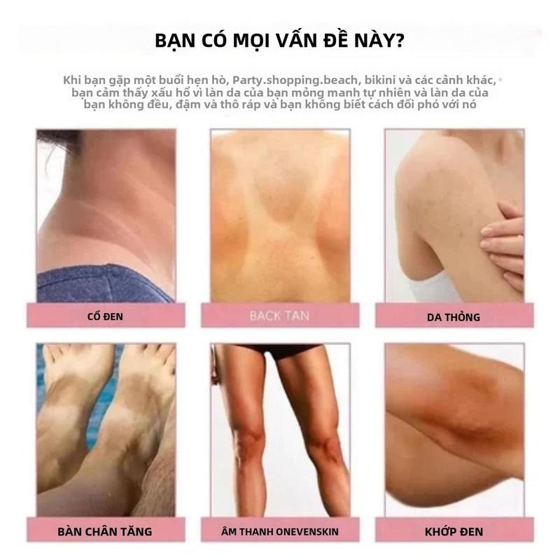 Kem Dưỡng Trắng Da Toàn Thân, Cho Nách, Đầu Gối, Cổ Và Mông, Thích Hợp Cho Các Bộ Phận Riêng Tư, Với Tinh Chất Tẩy Trắng, Công Thức Sương Mù, Thích Hợp Cho Đùi Trong, Làm Mờ Melanin Đen Và Làm Sáng Da, Chăm Sóc Da 2