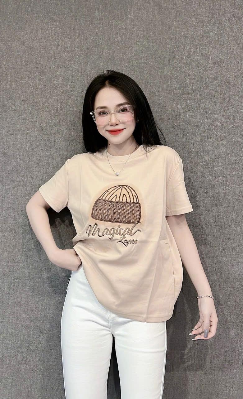 Product Introduction of A032 - Áo Thun Thái Nữ Co Giãn Tôn Dáng, Mịn Mát, Thấm Hút Mồ Hôi, Phối Hình Nổi Top Women 21