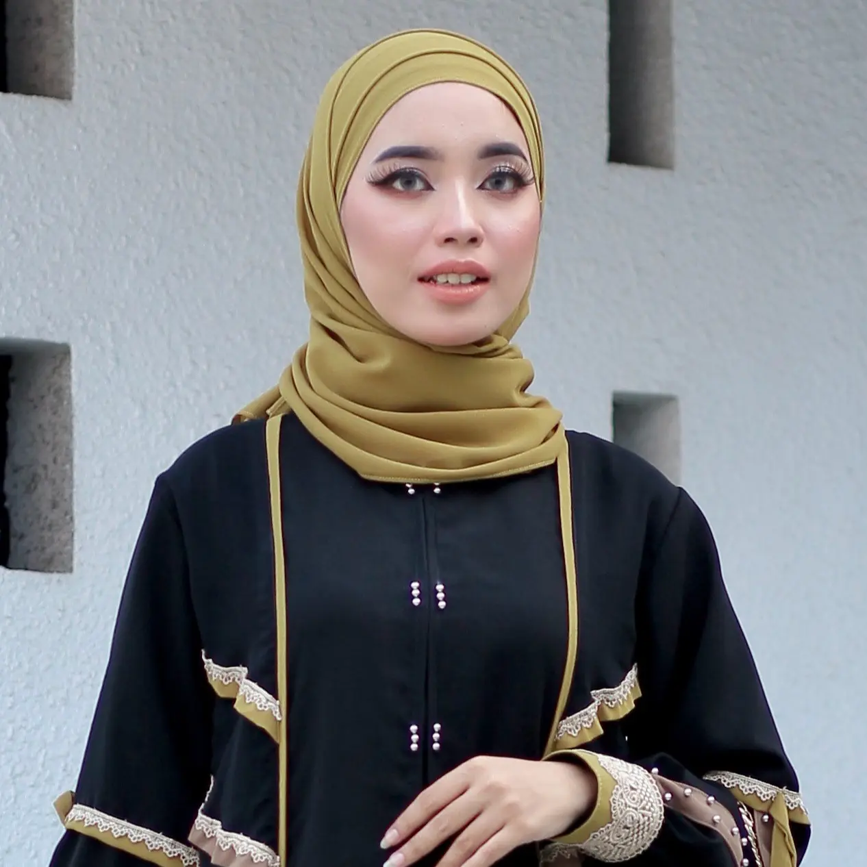 Pashmina Abaya Dewasa Muslim Jilbab Wanita