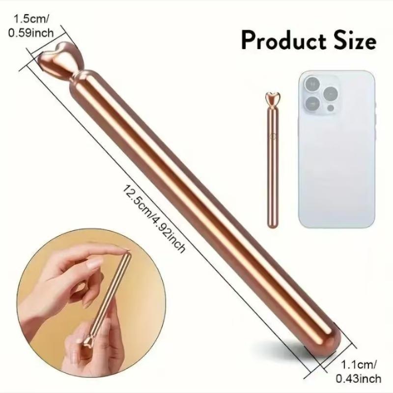 Rechargeable Mini Electric Massage Stick, Handheld Muscle Relaxation Massager with 10 Vibration Modes, Portable Body Massage Tool for Home & Travel 1