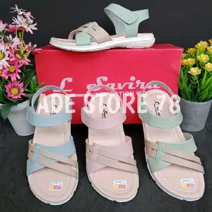SANDAL ANAK PEREMPUAN SIZE 31 - 35  SANDAL TALI SANDAL ANAK WANITA KEKINIAN VIRAL Fashion