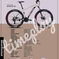 Gambar United Monanza 4.0 ukuran 27,5 MTB Frame Alloy 8 speed dari timeplay Kota Semarang 4 Tokopedia