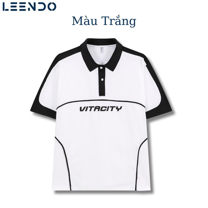 Product Introduction of [PLD01] Áo Polo Phối VITACITY Unisex Nam Nữ Oversize, Raglan Polo 6