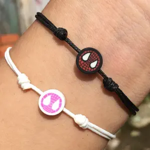 Gelang Couple Spiderman Miles & Gwen Pasangan Kapel Capel