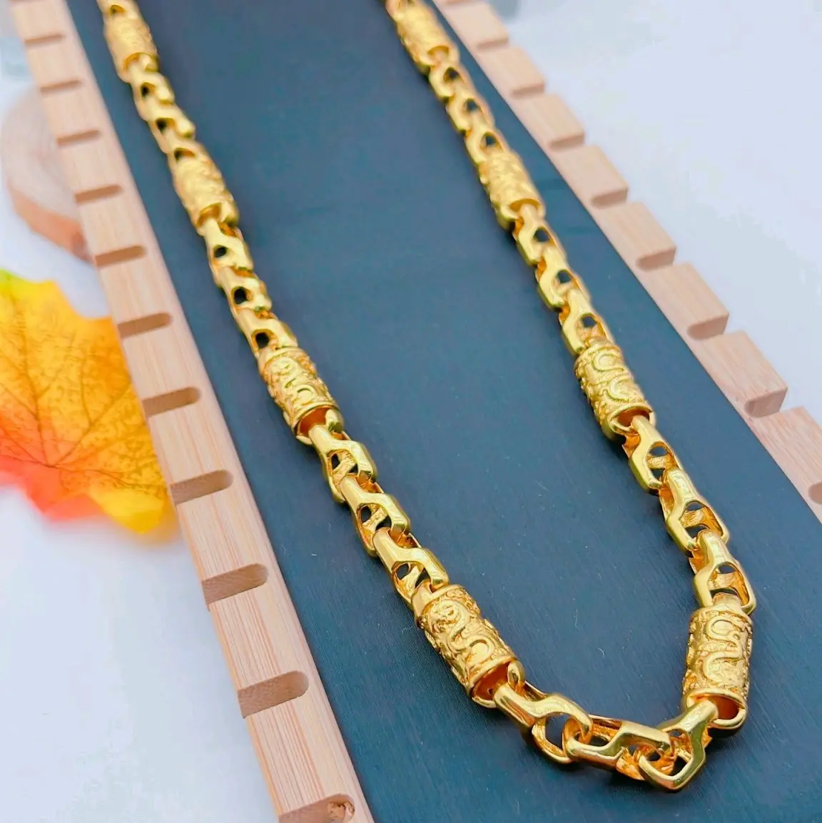 dây chuyền Nam trụ rồng 219 Hoa Voi Jewelry