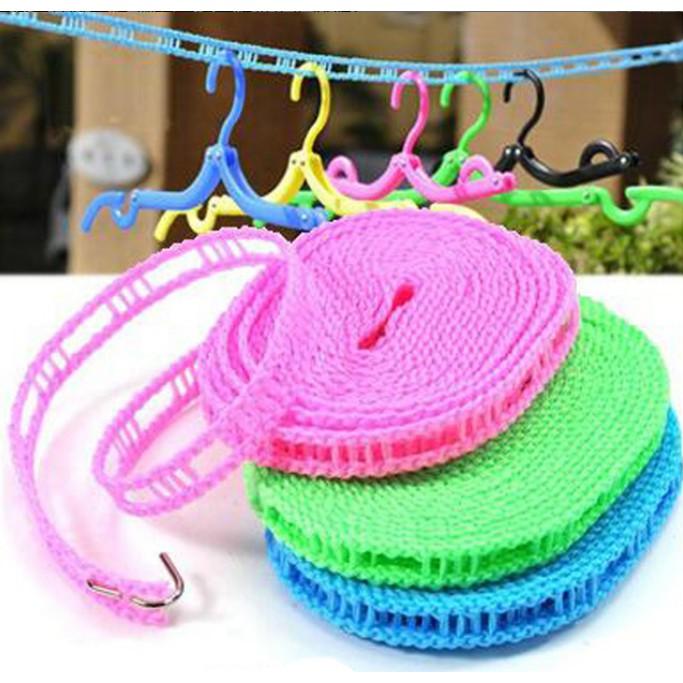 BISA COD - Tali Jemuran Baju 5M Celana Pakaian 5 Meter / Tali Tambang Jemur Clothes Line / Tali Gantungan 5 M 5