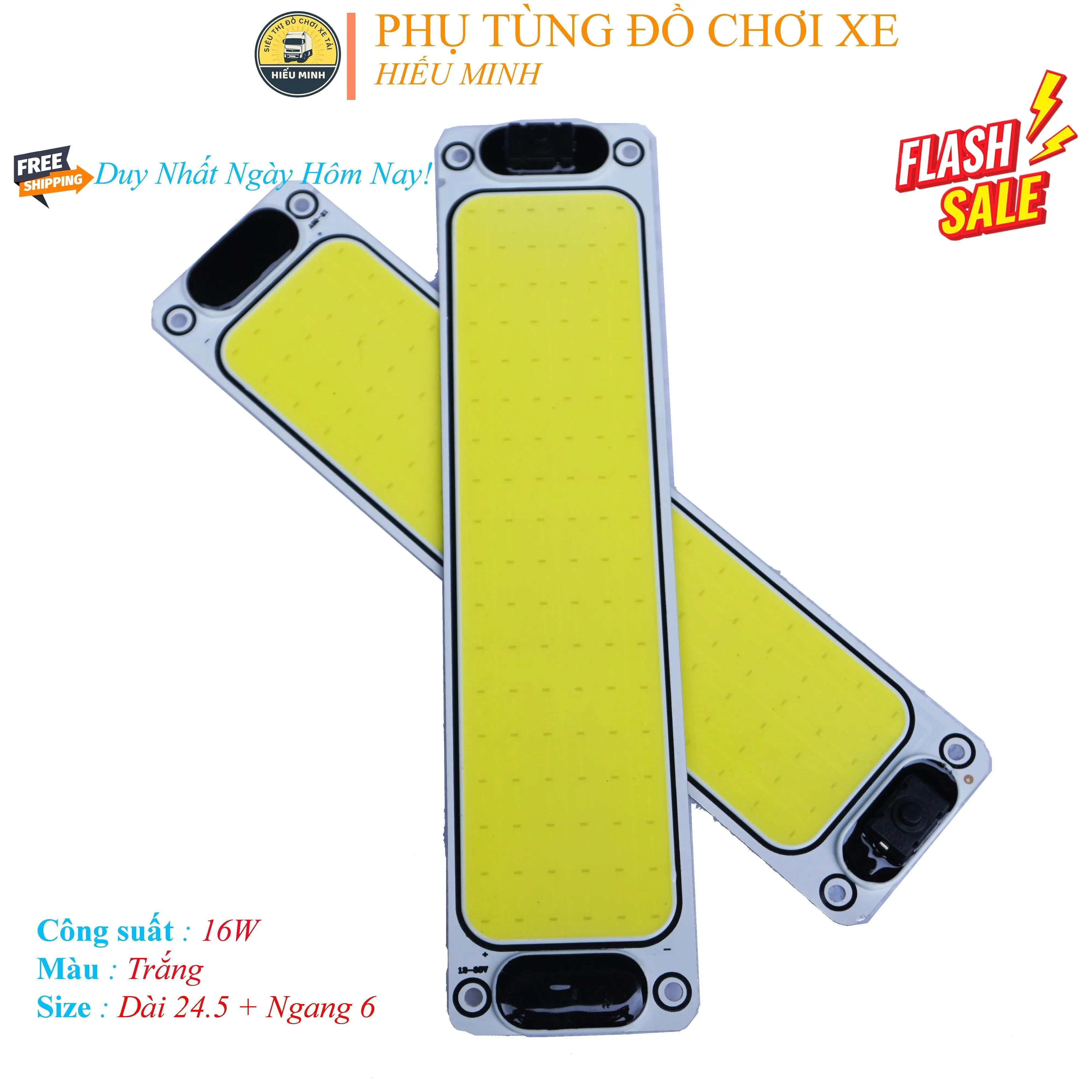 Đèn Thùng LED Trần Xe Tải 12V-24 Siêu Sáng Chống Nước - Bảo Hành Nhà Cung Cấp