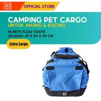 Gambar M-Pets Flow Crate Camping Pet Cargo XL / Kandang Travel Rangka Besi - kandang travel anjing kucing dari M-Pets Volk Pets Indonesia Kota Tangerang 4 Tokopedia