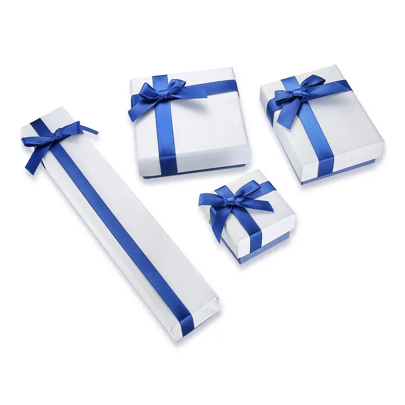 Hộp Sắp Xếp đồ trang sức, Hình Vuông và Hình chữ nhật, Thích hợp cho Nhẫn Đính Hôn, Bông tai, Vòng Cổ và Vòng tay, Hộp quà tặng trưng bày, Hộp đựng