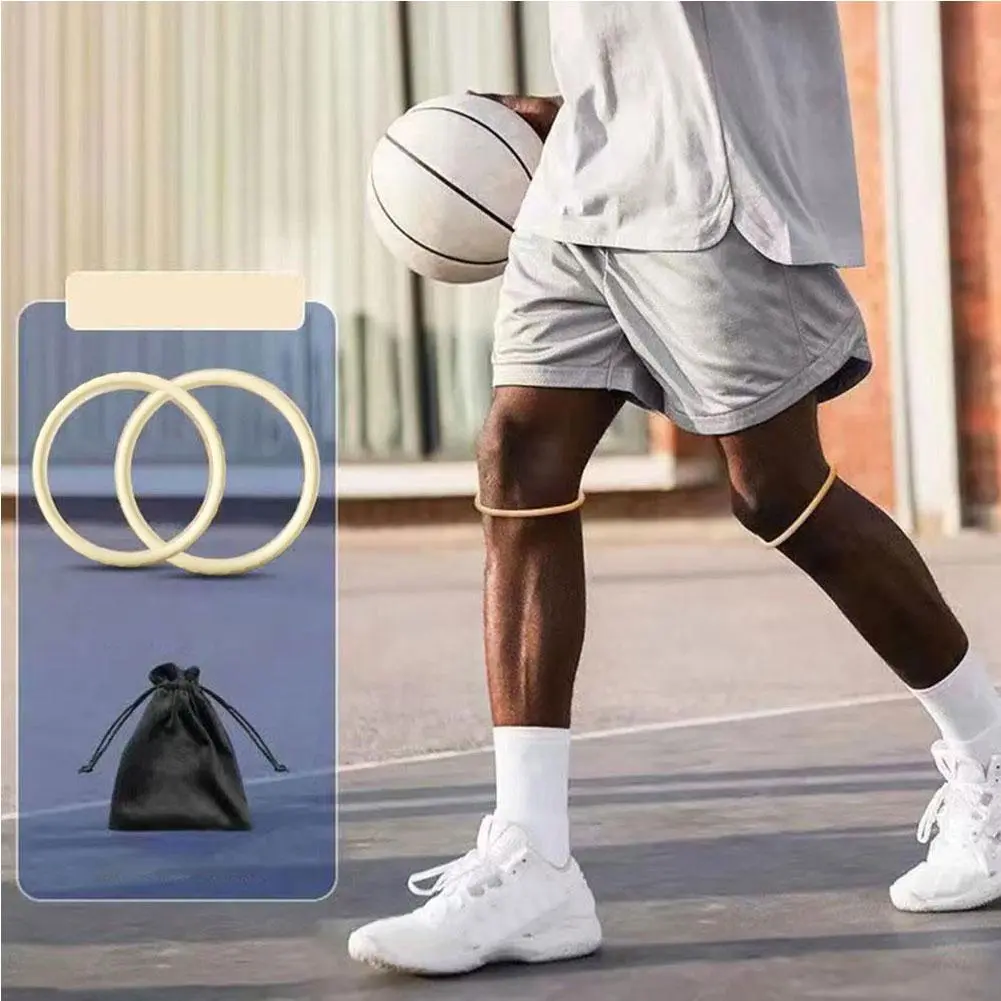 Knee Force Belt Fine Patella With Basketball Knee Force Band High End Patella Knee Joint Silicone Elasticity Fixed Protection patella  band