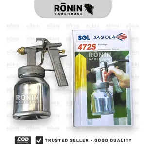 SAGOLA Spray Gun Tabung Bawah 472S Alat Semprotan Cat Spet Semprot