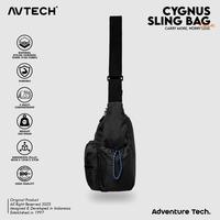 Gambar AVTECH - Tas Selempang Shoulder Bag Sling Bag Kuliah Harian Travel Outdoor Urban - CYGNUS - Hitam dari Avtech Adventure Technology Kota Administrasi Jakarta Timur 5 Tokopedia
