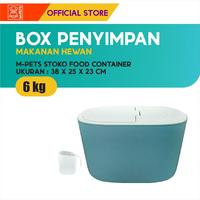 Gambar M-Pets Stoko Food Container 6 Kg / Tempat Penyimpanan Makanan Hewan dari M-Pets Volk Pets Indonesia Kota Tangerang 3 Tokopedia