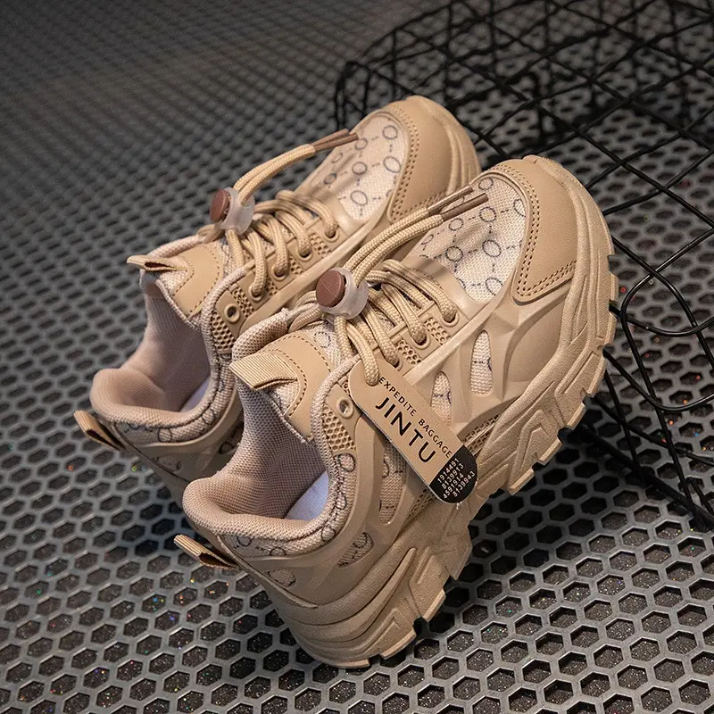 16-Giày Daddy Phong Cách Hàn Quốc cho Bé Gái Bé Trai Từ 7-12t Êm Chân Thoáng Khí Sz 26-37-Sneaker Sport Kids Tập Thể Dục 3