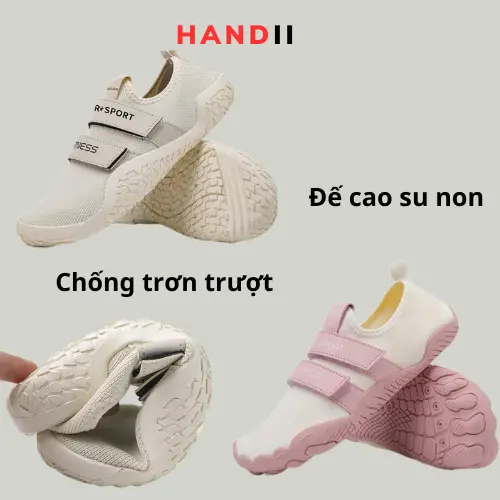 Giày tập MGER SPORT, giày thể thao tập luyện chuyên dụng cho nữ, chống trượt thoáng khí"HANDII" Sneaker Tập Gym