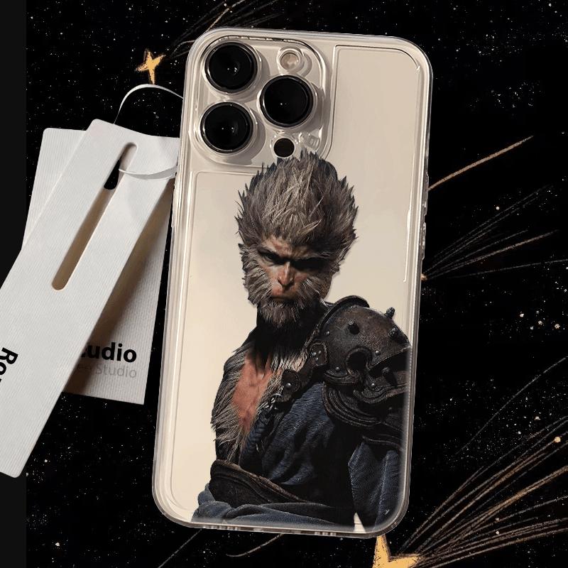 Black Myth Wukong for Apple Iphone15/14promax Phone Case 13 Soft 12/7 Space Transparent 2