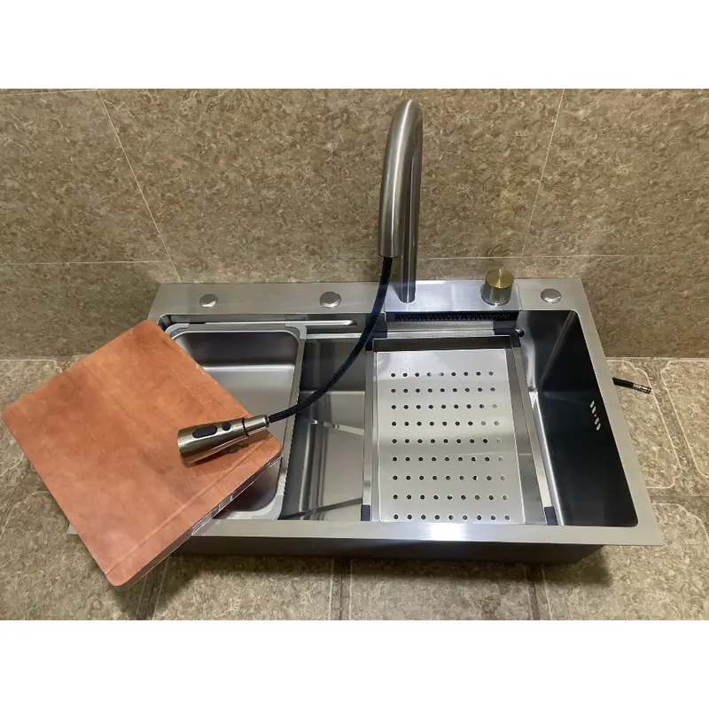 Chậu rửa bát 1 hố inox 304 kích thước 75x46cm 3