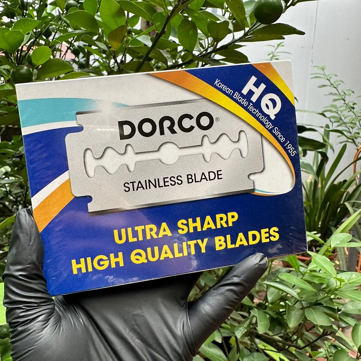 Dao Cạo  ( Lam Doco loại 1  ) nhanh gọn hộp 100 Lưỡi Chưa Bẻ ( Ngoc Lan )