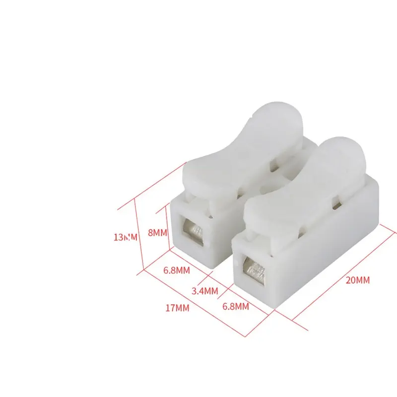 Cầu nối, cút nối dây điện CH2-2P 1