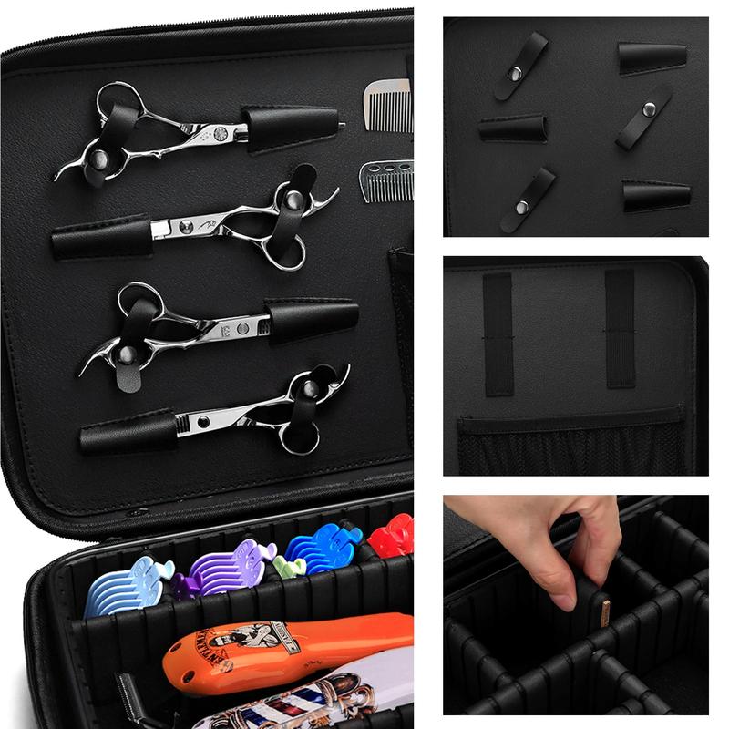 Large Capacity Hair Styling Tool Storage Case, Portable Hair Styling Tool Organizer, Professional Hair Styling Tool Storage Box for Travel 8