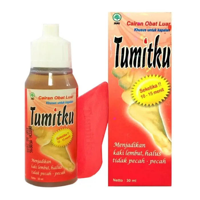 TUMITKU OBAT PEMBERSIH KAKI PECAH & KAPALAN 30ML + KERIKAN + KAPAS BPOM ( BELI 1 PCS GRATIS 1 PCS ) 1