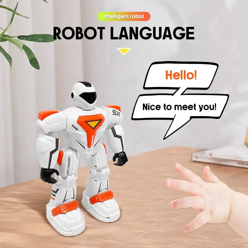 Remote Control Robot Toy, 1 Set Programmable Robot Toy with Gesture & Sensing Function, Ideal Birthday Party Gift for Teenagers 3