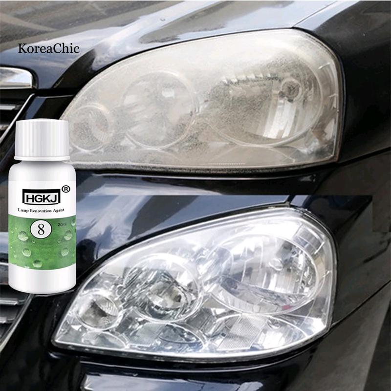 Dung Dịch Đánh Bóng Đèn Pha HGKJ Ô Tô Dung Tích 20ml 8