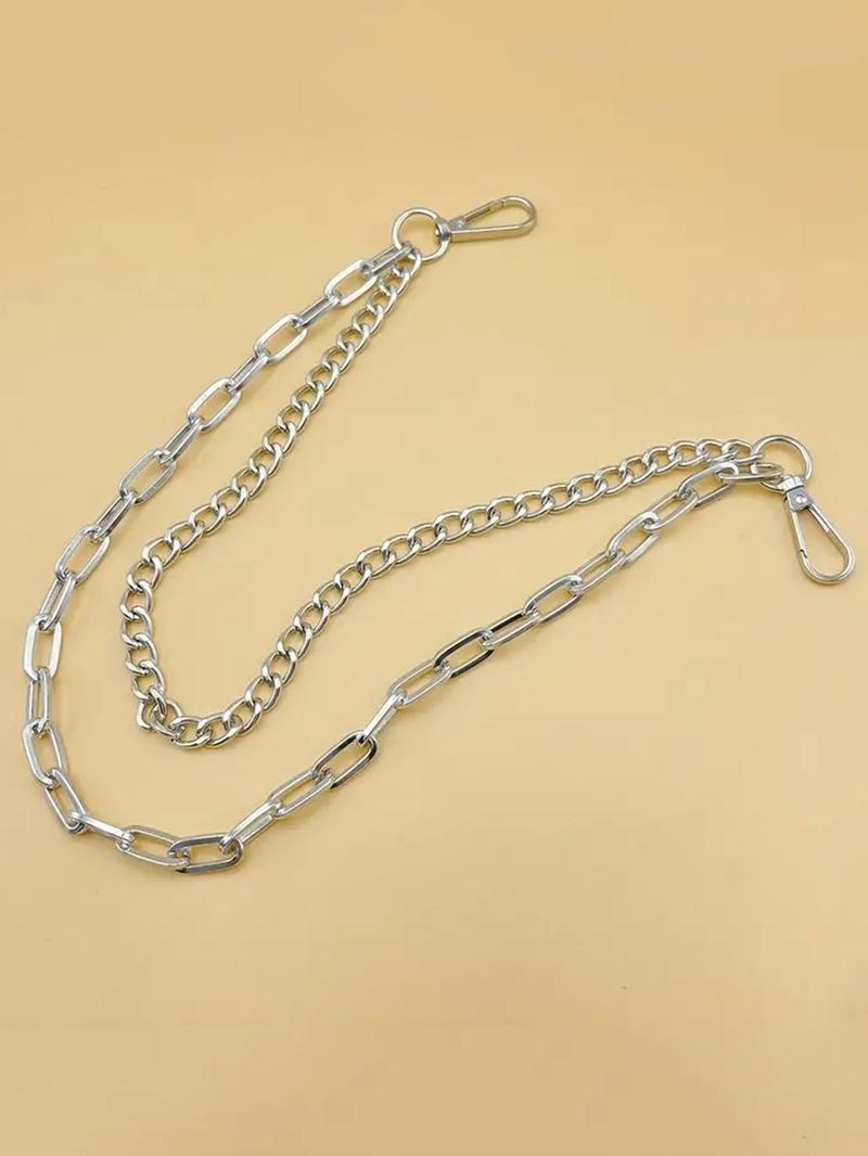 Product Introduction of Women's Fashion Chain Belt, Casual Waistband for Jeans, Fashion Belt for Party, Daily Clothing Decor, Trendy All-match & Exquisite Belt for Birthday Gift 9