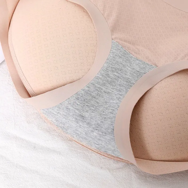 Quần Độn Mông kèm Nịt Bụng Cài Trước Đáy Cotton Mềm Kháng Khuẩn Hàng Đẹp Nữ Kim Tuyến Đen ÁO Voi 6