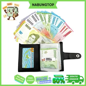 [NABUNGTOP-COD] Dompet Wanita Croco Premium – Dompet Kulit Mini Uang & Kartu Gratis Ongkir