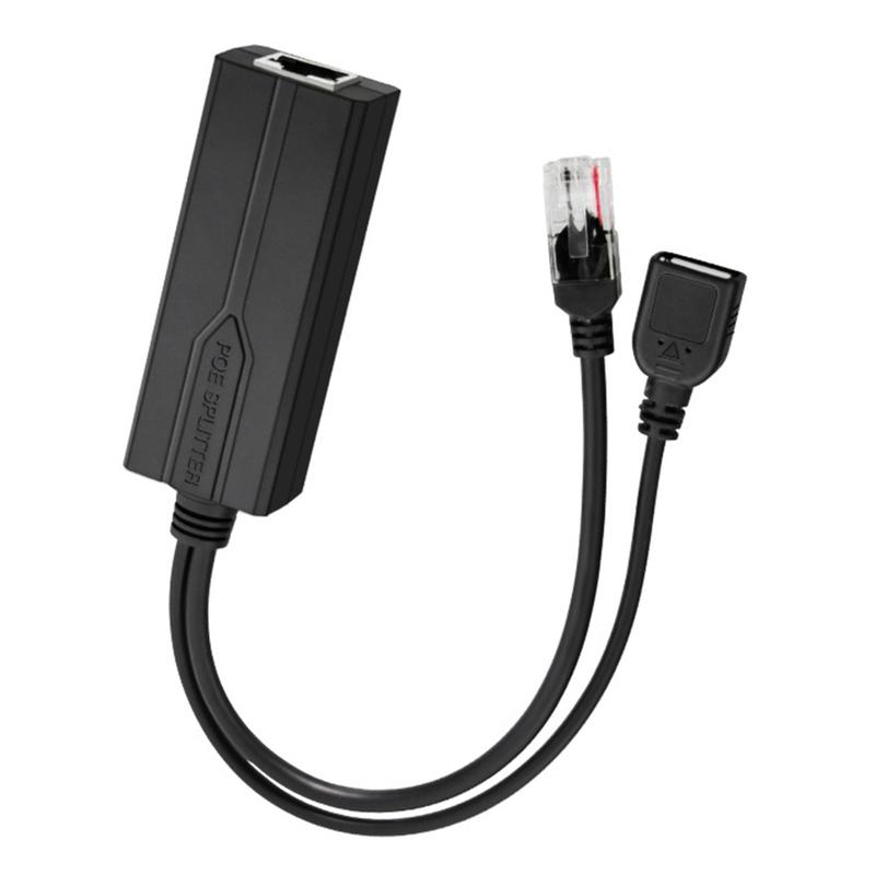 FENG USB POE Splitter PoE Separator 48V To 5V Converters For Networking Accessories 0