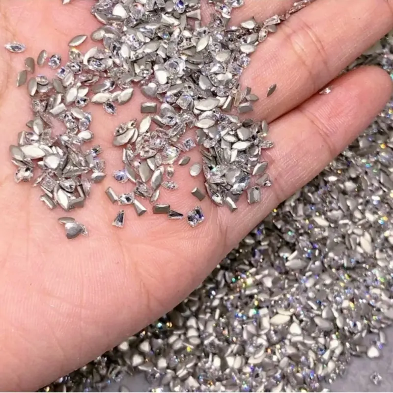 Đá khối mini trang trí móng đá khối Làm Nail 100 viên 3