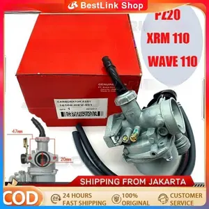 Karburator Komplit Grand Kev/Supra X/Prima Astrea | Teknologi Jepang untuk Kendali Emisi & Daya | Anti Longgar dan Gesekan Berlebihan | Anti Korosi & Tahan Lama untuk Cuaca Hujan/Panas | Mudah Install Tanpa Modifikasi Motorcycle