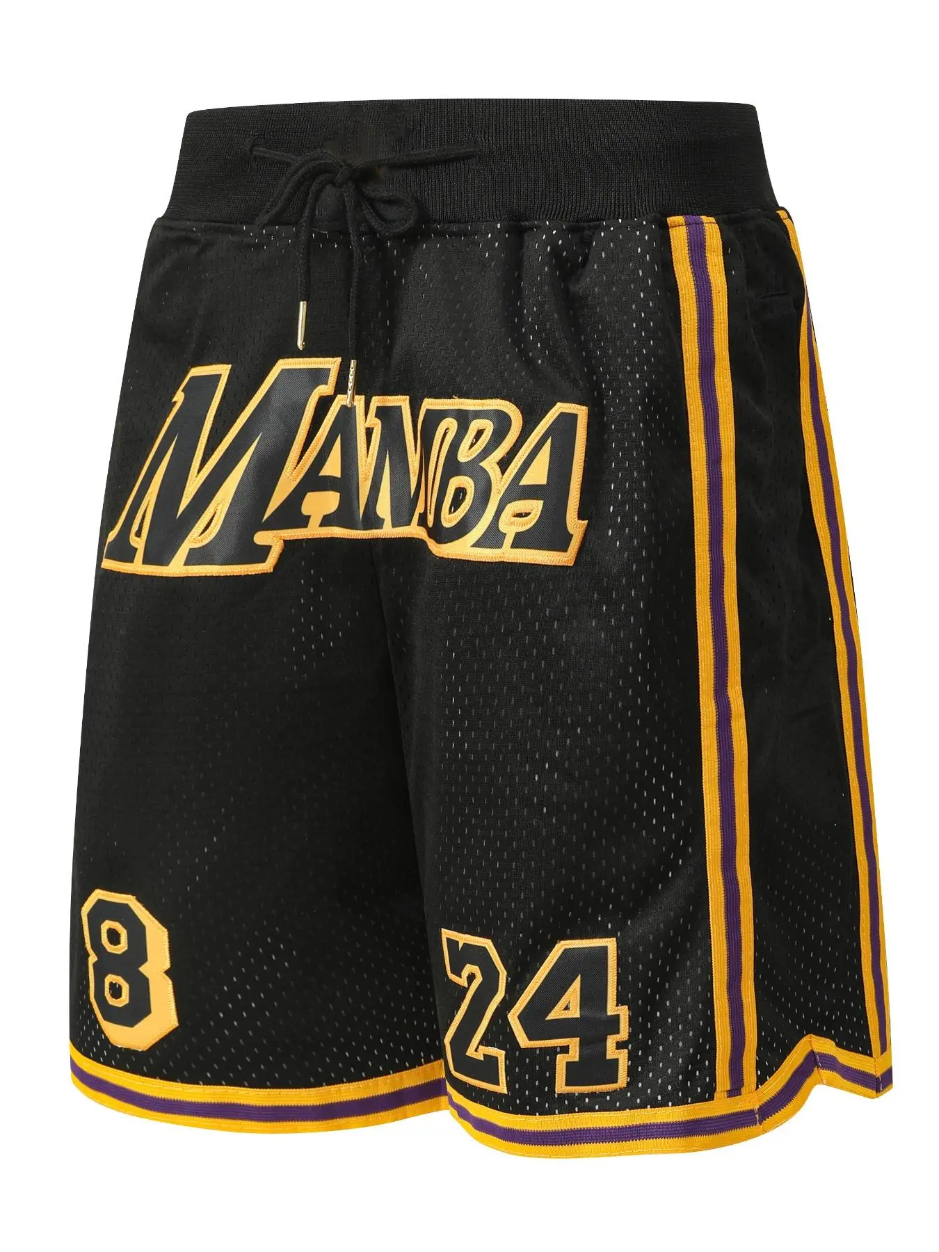 Men's Regular Fit Letter & Number Print Drawstring Waist Basketball Shorts, Casual Quick Drying Breathable Shorts, Summer Bottoms For Outdoor Daily Wear