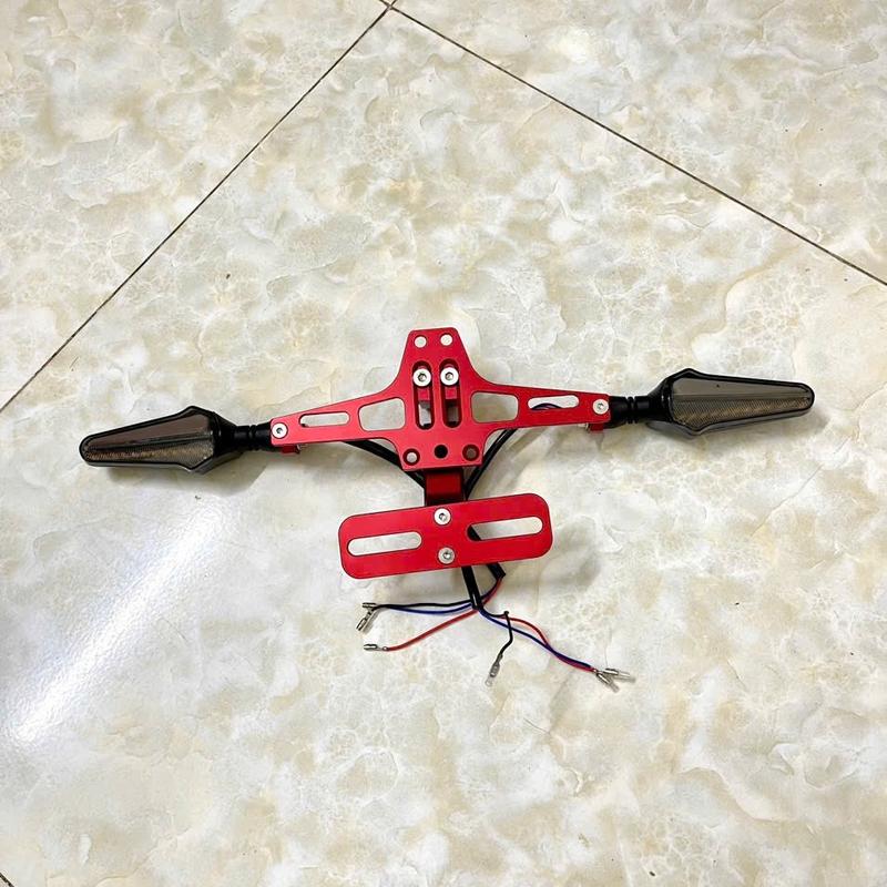 Combo pat biển hàng CNC kèm 1 cặp xi nhan l21 loại xịn Phụ Kiện Phụ Tùng