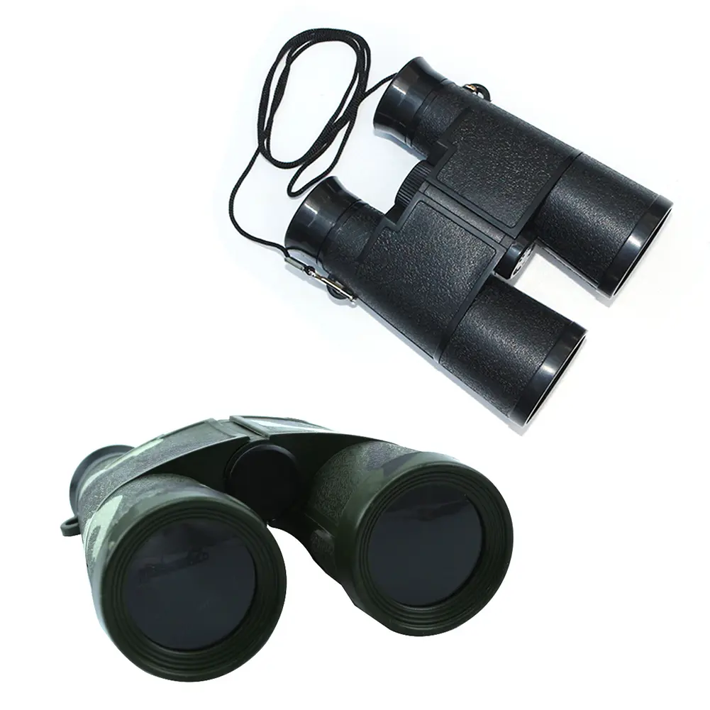 6X35mm Portable Camouflage Binocular with Lanyard variable focus Telescope for Children Gift Kids Detective Kits Preschooler Outdoor Explorer Toy #312154