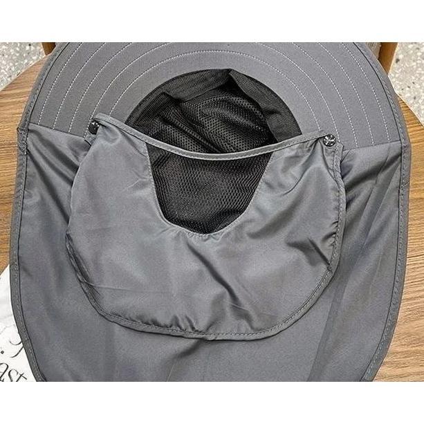 Mũ Câu Cá, Che Kín Mặt, Chống Thấm Nước, Có Nắp Cổ, Chống Muỗi, Thích Hợp Cho Ngư Dân Câu Cá, Chống Tia UV, Mũ Ikan, Thích Hợp Cho Ngư Dân Câu Cá 6