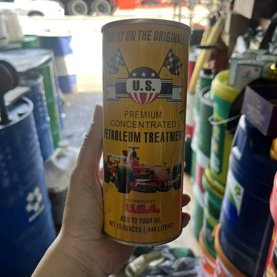Phụ gia nhớt hai lá cờ/Lon 500Ml