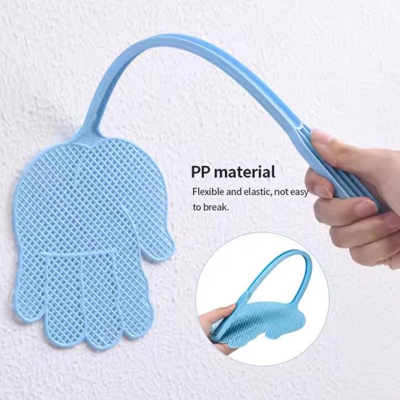 Product Introduction of 1/6 Creative Palm Fly Swatter Manual Model Plastic Fly Swatter Mosquito Swatter Lengthened Thickened Large Anti-mosquito Swatters 20
