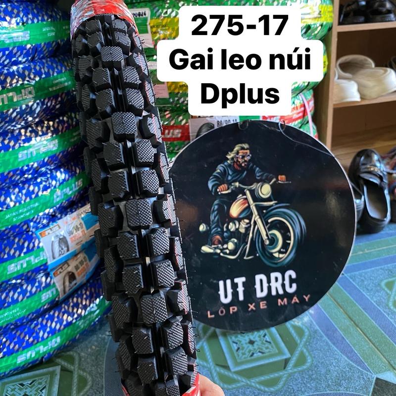 Vỏ Lốp xe máy gai 369 (gai mẫn cầu) (Dùng ruột) chuyên đi đường leo dốc đồi núi đường lún lầy   hiệu Dplus cao cấp bám đường cực kỳ tốt Phụ Tùng