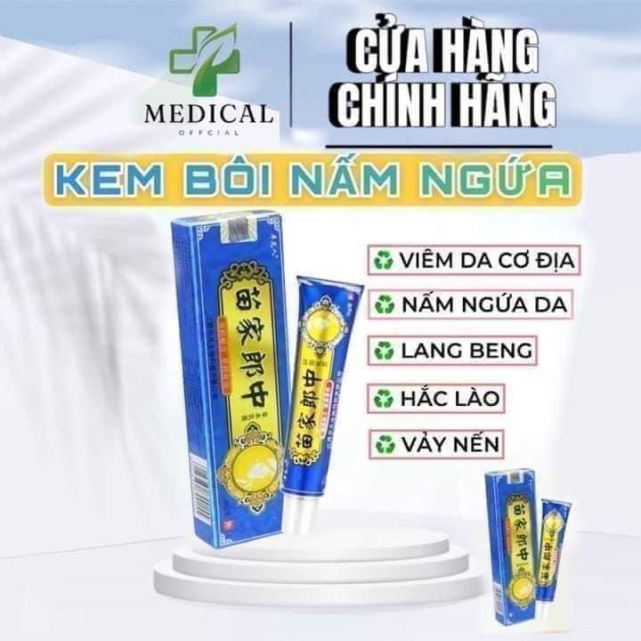 Kem bôi da liễu bà lão xanh dành cho tất cả các bệnh về da mới bị