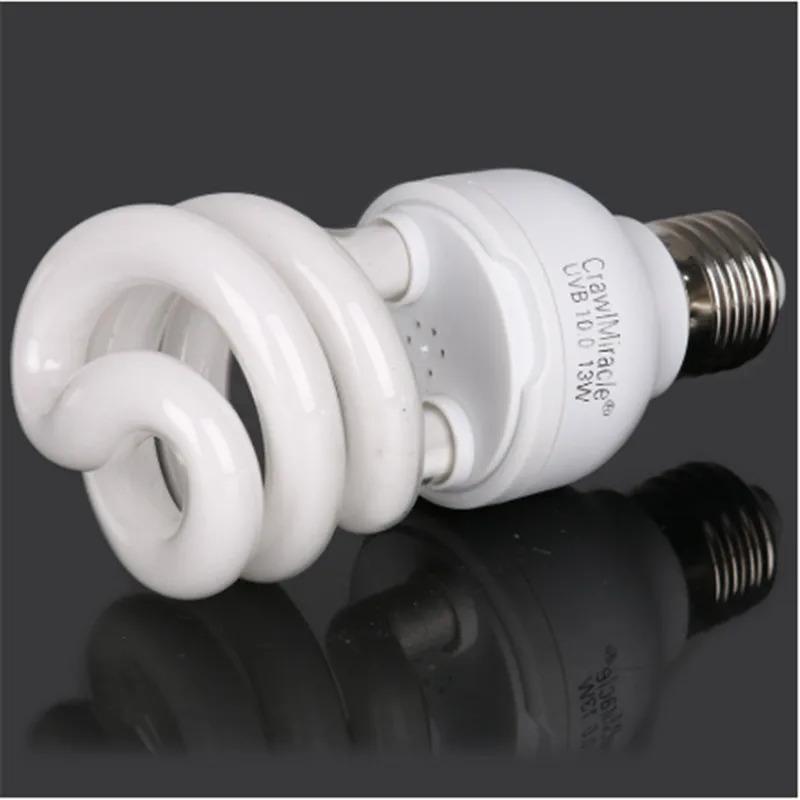 Product Introduction of 5.0 10.0 UVB 13W 220V Reptile Light Bulb UV Lamp Amphibian Vivarium Tortoise Turtle Snake Pet Energy Saving Heating Lighting 36