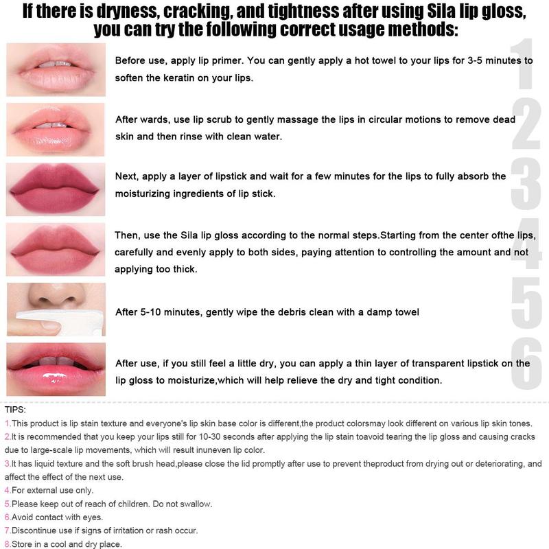 Long-lasting Peel-off Lip Stain Set, 3 Counts/set High-pigment Moisturizing Lip Stain, Easy To Apply and Remove, Ideal for All Skin Tones, Valentine's Day Gift, Gifts for Girlfriend 8