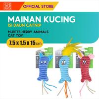 Gambar M-Pets Herby Animals Catnip Cat Toy / Boneka Hewan Mainan Kucing dari M-Pets Volk Pets Indonesia Kota Tangerang 1 Tokopedia