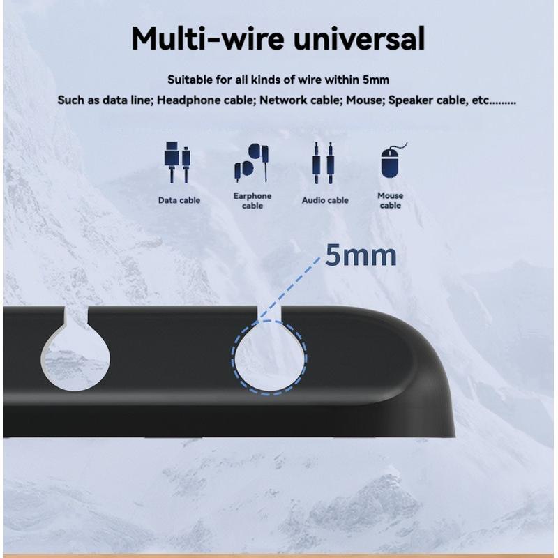 Product Introduction of 【SG Ready Stock】2pcs x Cable Organizer and Wire Winder for Desk Cable Management, Cord Storage and Organization Gadget 16