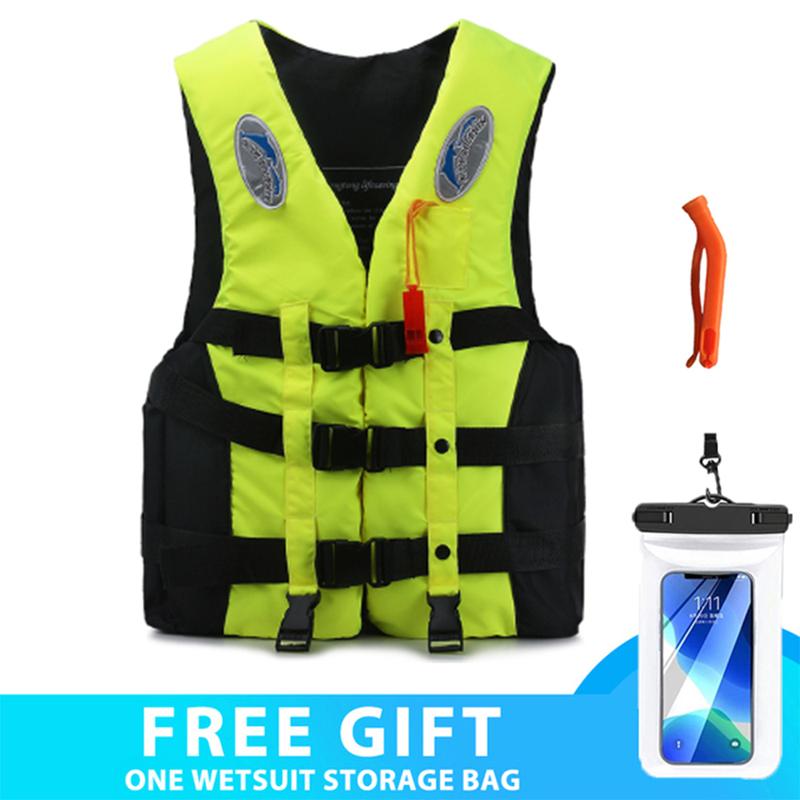 Product Introduction of Neoprene Life Vest Water Sports Fishing Kayaking Boating Swimming Surf Drifting Life Jacket Rescue Safety Vest S-XXL Size 13