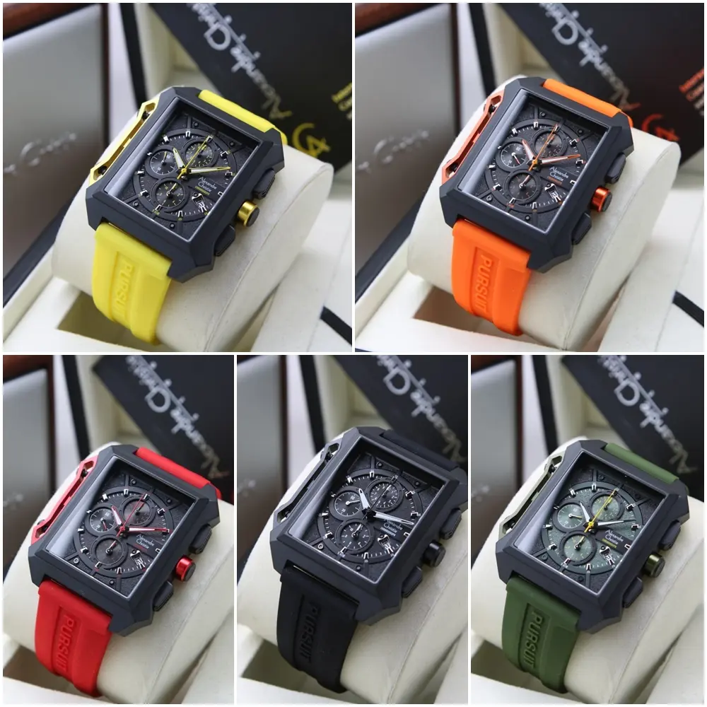 Jam Tangan Pria Alexandre Christie AC 6601 MCR Original