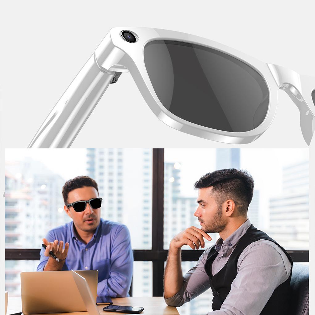 Smart Ai Camera Glasses Bluetooth Outdoor Sports Technology Glasses Music Translation Wake-up Voice Assistant Smart Glasses - Image 3