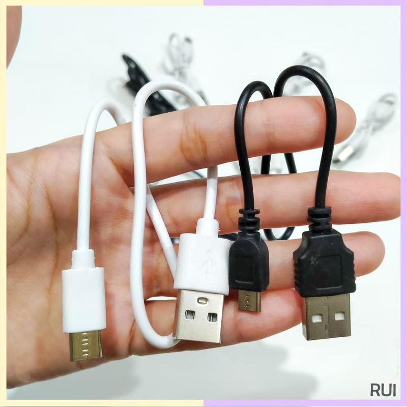 Usb PB Pendek Powerbank Cable Micro Type C Kabel Charger Cassan Casan 2