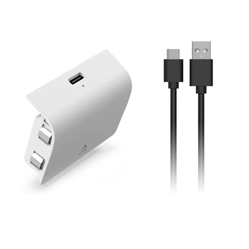 Bộ sạc pin điều khiển, dành cho pin có thể sạc lại SeriesS, Bộ sạc pin tay cầm trò chơi, với Cáp USB, Phụ kiện chơi game, Hàng Có Sẵn 0